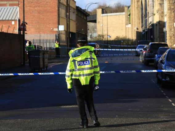 Police cordoned off roads in the area for several hours following the assaults (photo: Chris Etchells)