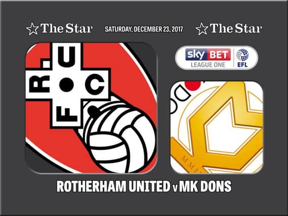 Rotherham United v MK Dons