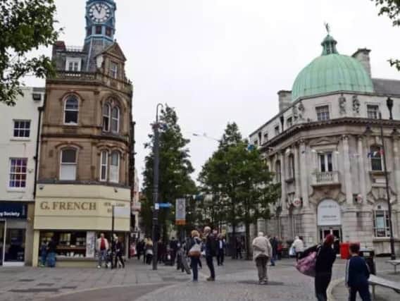 Doncaster town centre, where new measures designed to curb anti-social behaviour were recently adopted