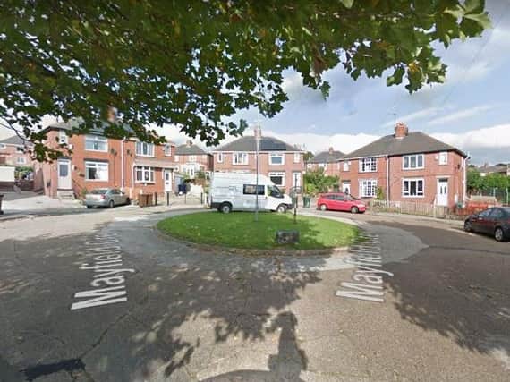 Mayfield Crescent, in Worsbrough, Barnsley, where Stuart Tollan was found dead (photo: Google)