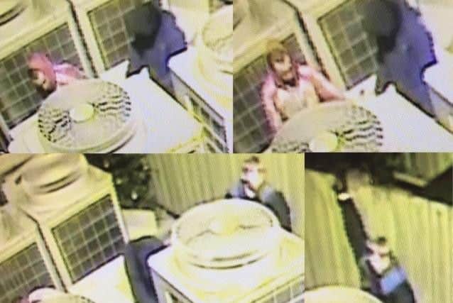 CCTV of the three men.