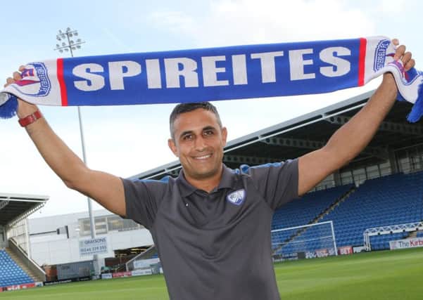 New Chesterfield FC manager Jack Lester