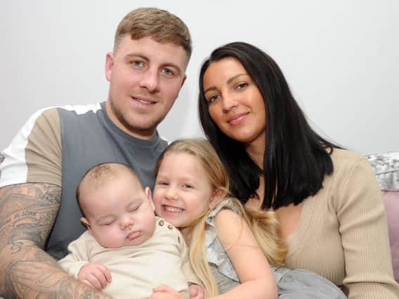 Myla's parents John and Danielle have praised the support from 'complete strangers' as they signed up to the bone marrow register in a bid to cure the brave four-year-old