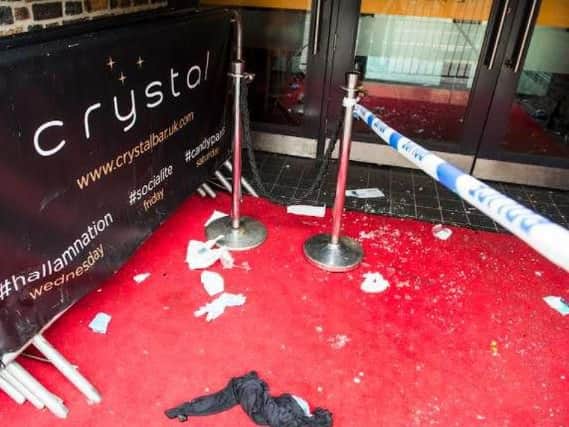 Five men were stabbed at Crystal this morning (Dean Atkins)