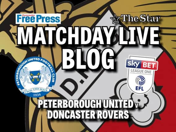 Peterborough United v Doncaster Rovers