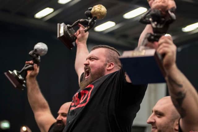 New World's Strongest Man Eddie Hall now aims to retain his Britain's Strongest Man title for a record breaking fifth consecutive time in Sheffield