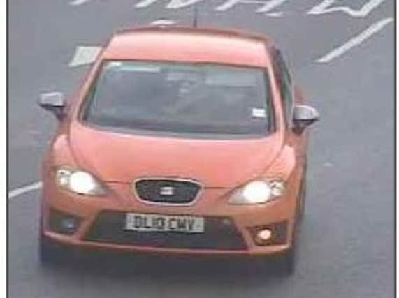 Have you seen this car?