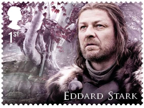 The new stamp featuring Sean Bean (Photo: Royal Mail/PA).