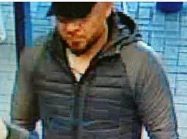 Police officers want to trace this man
