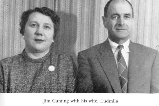 Jim Cuming and wife Ludmila