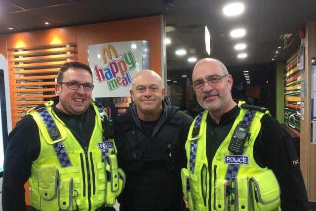 Ross Kemp in McDonald's (s)