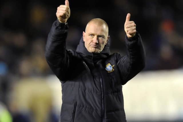 Owls caretaker boss Lee Bullen.....Pic Steve Ellis