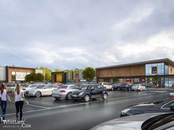 Aldi St James Retail Park - Photo: Whittam Cox Architects