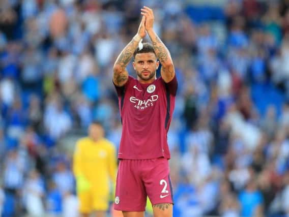 Manchester City full-back Kyle Walker was hoping to get along to Bramall Lane on Friday night
