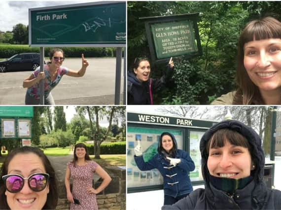 Jenni Sayer and Laura Appleby visited 100 parks together during 2017 (photos: Jenni Sayer/Laura Appleby)