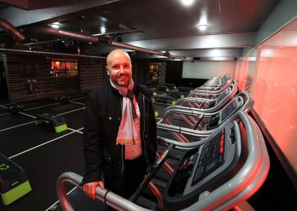 Trib3 gym, Ecclesall Road, Sheffield. Pictured is David Cross. Pic by Chris Etchells.