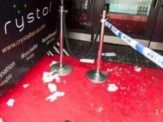 A closure notice at a Sheffield bar, where five men were stabbed in a gang-related brawl on New Year's Eve, has been extended for another seven days.