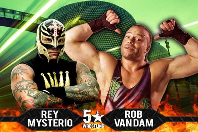 WWE legends Rey Mysterio and Rob Van Dam will be amongst the headline names at 5 Star Wrestling shows