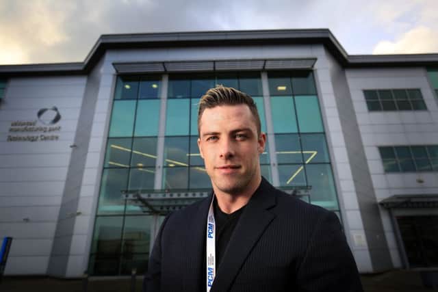 Donavan Hutchinson Managing Director at PCM pictured at new offices at the Technology Centre at the Advanced Manufacturing Park. Picture: Chris Etchells