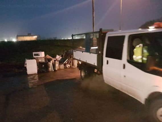 A police crackdown on flytipping has been launched in Sheffield