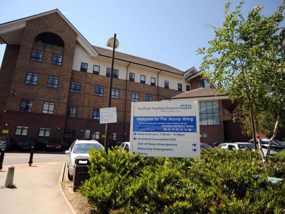 The incident happened at Jessop maternity wing