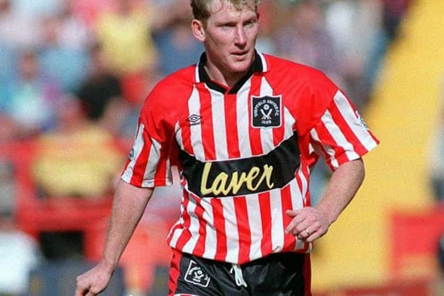 Full-back Kevin Gage played for United in the Premier League