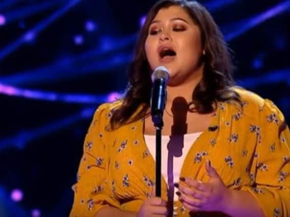 Lucy Millburn wowed the judges on The Voice last night