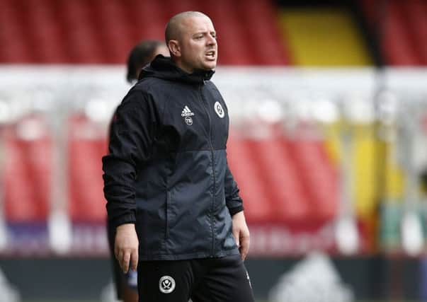 Travis Binnion, manager of Sheffield United's academy: Simon Bellis/Sportimage