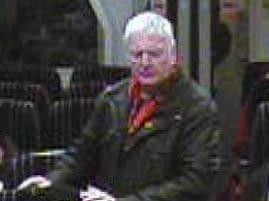 Police believe the man pictured may hold useful information (photo: BTP)