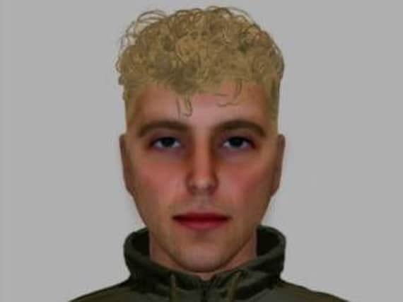 A police E-fit has been released of a man wanted over a burglary in Doncaster