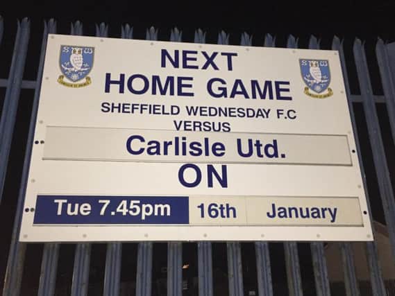 Sheffield Wednesday v Carlisle United - LIVE