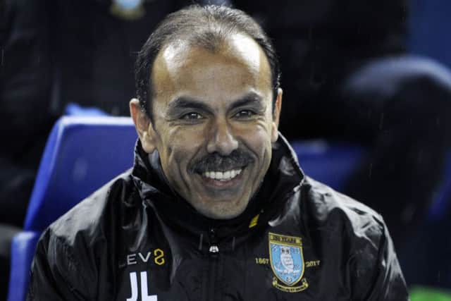 New Owls Manager Jos Luhukay in charge of his first game at Hillsborough....Pic Steve Ellis