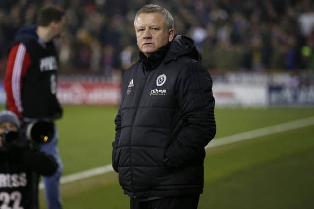 Chris Wilder believes the club's owners share his view: Simon Bellis/Sportimage
