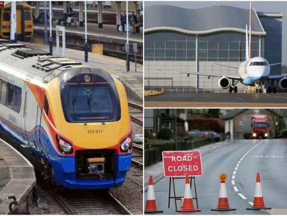 The 70bn transport plan aims to improve road, rail and air links across the north
