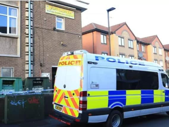 Police officers carried out a number of anti-terror raids in Sheffield