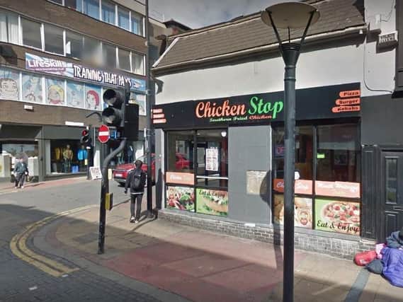 Chicken Stop on Division Street, in Sheffield city centre (photo: Google)
