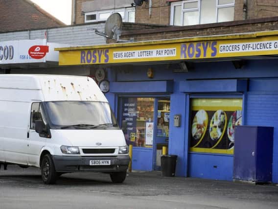 Rosy's convenience store in Handsworth