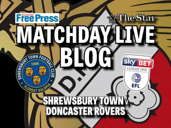 Shrewsbury Town v Doncaster Rovers