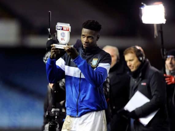 Lucas Joao was named man of the match by television pundits in Sheffield Wednesday's draw with Cardiff City