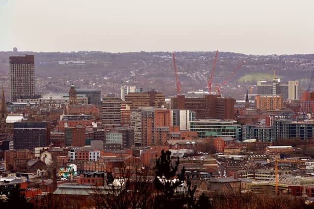 Sheffield skyline. Picture Scott Merrylees