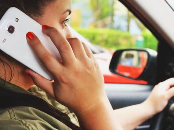 Police will be clamping down on drivers using their mobile phone at the wheel.