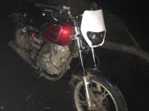 Police officers seized this bike on the Manor estate