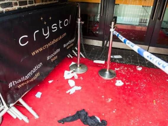 Crystal was temporarily closed after six stabbings on New Year's Day but it has since re-opened