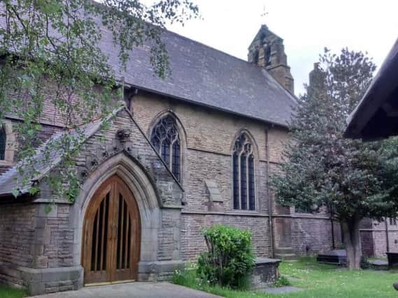 Mr Newton's remains will be exhumed from St Lawrence's Church in Tinsley (pictured) and moved to Rotherham Crematorium.