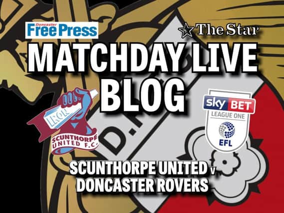 Scunthorpe United v Doncaster Rovers