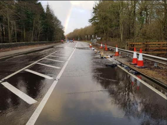 The Stocksbridge Bypass has been closed again this week