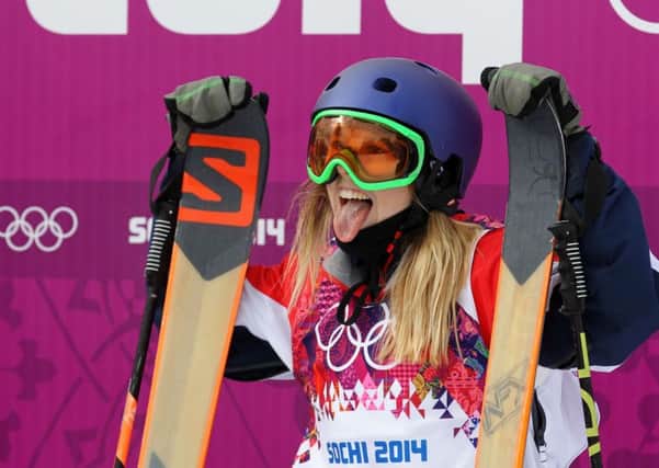Katie Summerhayes during the last Winter Olympics, in Sochi four years ago