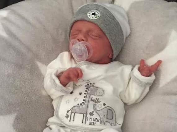 Baby Caleb sadly died aged just 13 weeks'