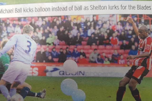 Luton Shelton slots the ball home