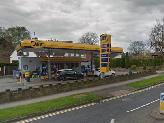 Police were called to the Jet petrol station on Pleasley Road in Whiston